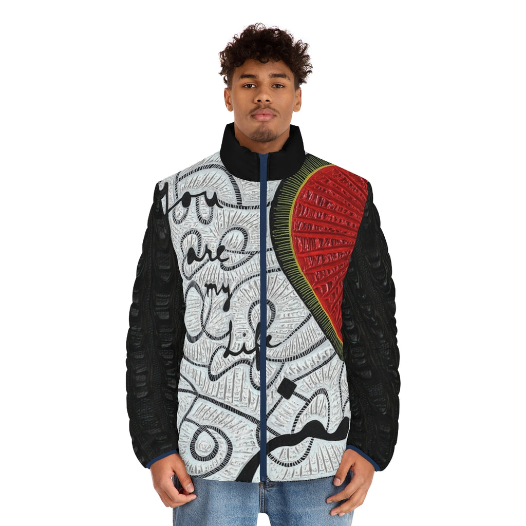 Men's Puffer Jacket (AOP)