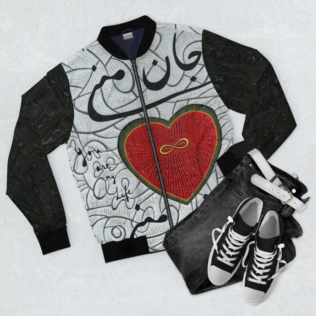 Jane Mani - Men's Bomber Jacket (AOP)