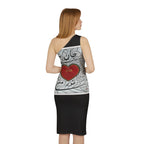 Jane Mani - Shoulder Dress (AOP)